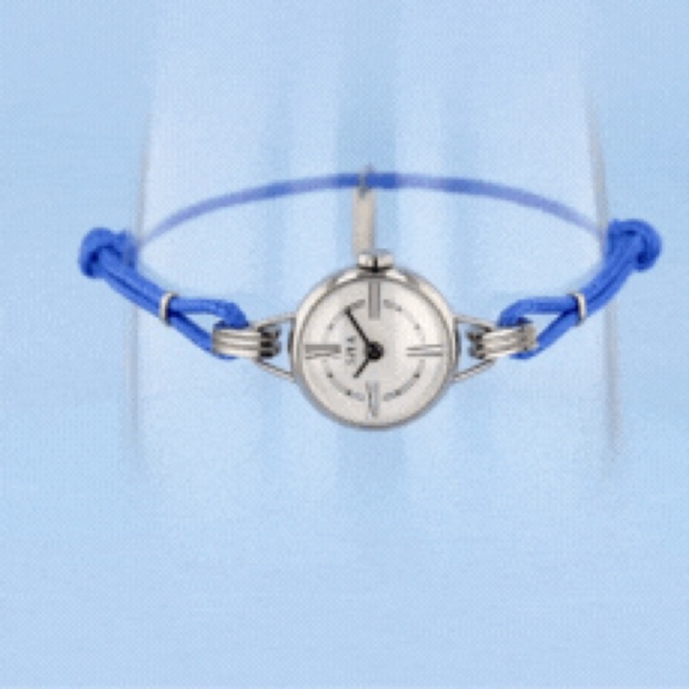 Unique Tiny Blue Interchangeable Bracelet Watch - image 4